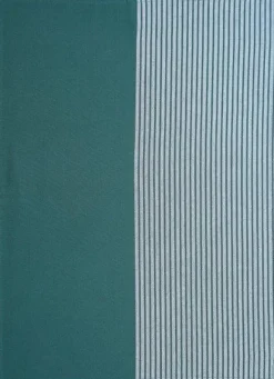 Tea Towels 50x70 cm MIX - Randig dark green