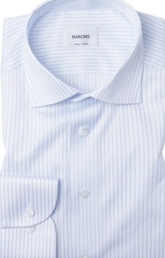The Lawyer 4. 0 | Sky Blue Stripe | Contemporary fit