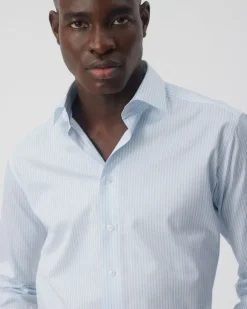 The Lawyer 4. 0 | Sky Blue Stripe | Slim fit