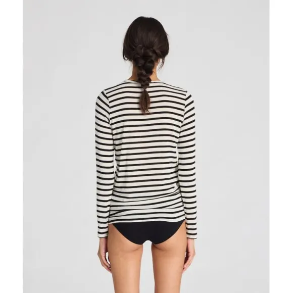 Thyra L/S Sailor Wool Top