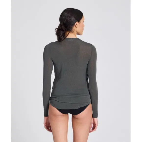 Thyra L/S Wool Top