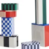 Tin Container-Small-Dark blue and l