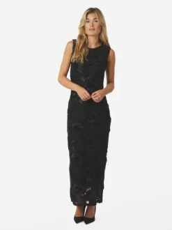 Tiranna Big Flower Mesh Dress