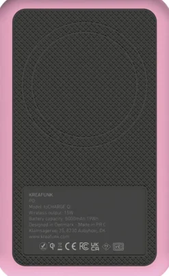 toCHARGE QI - Fresh Pink