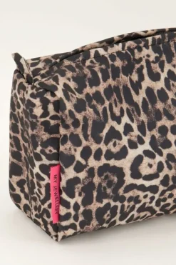 Toiletbags set leopard
