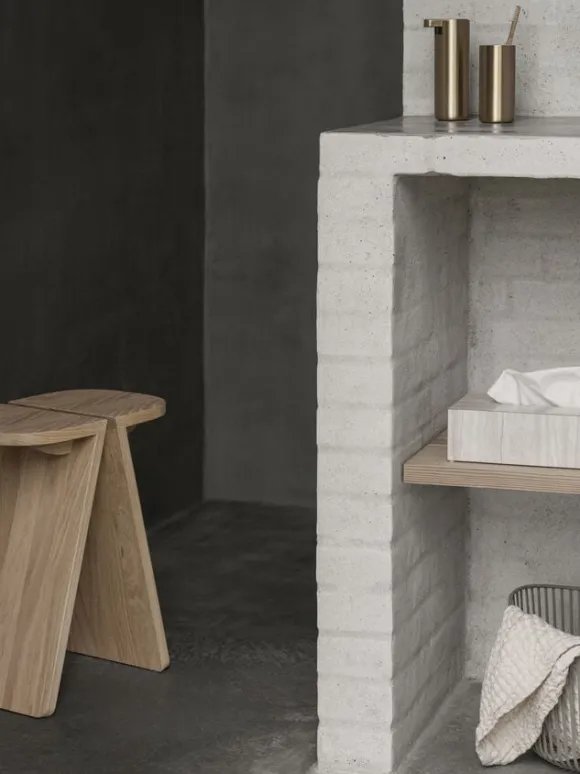 Toothbrush tumbler -MODO- Colour Brass