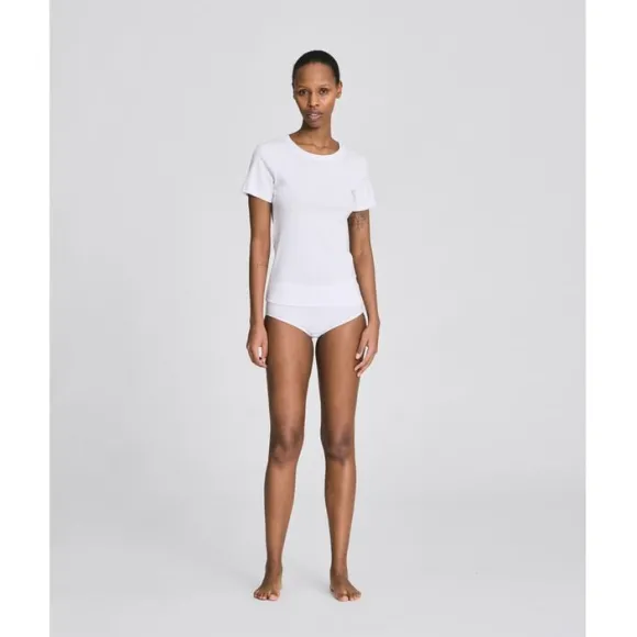 Trille Cotton Top 1x1 Rib Tee GOTS