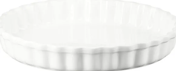 Tærtefad 28cm White