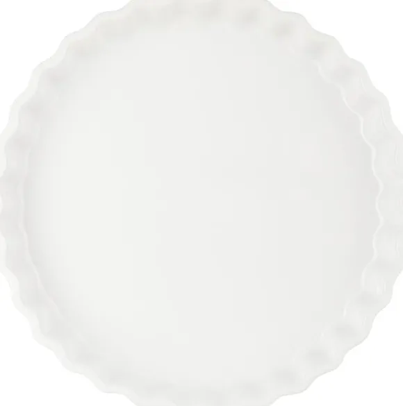 Tærtefad 28cm White