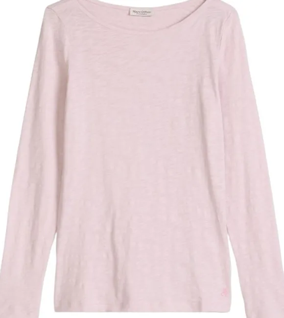 T-shirt, long sleeve, boat neck
