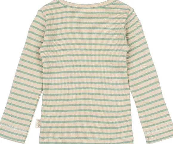 T-shirt L/S Modal Striped