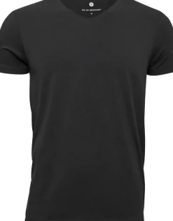 T-shirt med v-hals i bambus