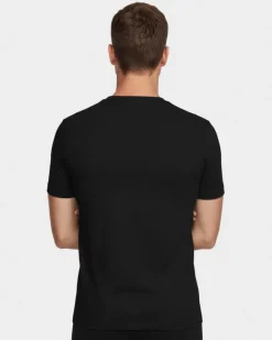 T-shirt O Neck Rib Pure Cotton
