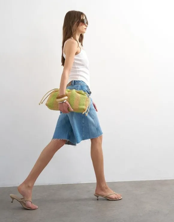 TSREBECCA RIB STRAP VEST JRS