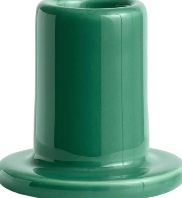 Tube Candleholder-Small-Green