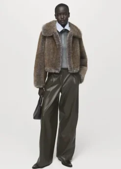 Turtleneck sweater with zip
