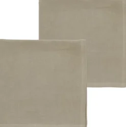 Tygservett Pure Linen Earth 2 st