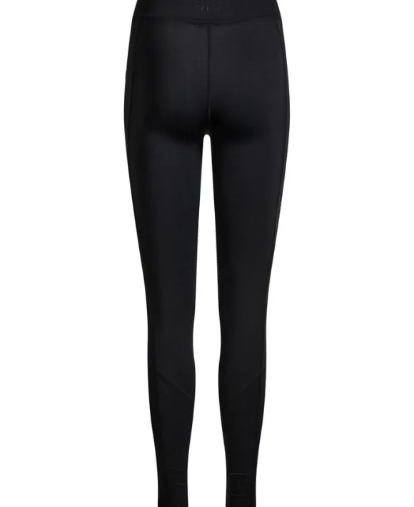 Umbria højtaljet leggings med lomme - Nero