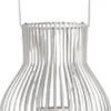 UPSIDE DOWN lantern, outdoor, large, light grey