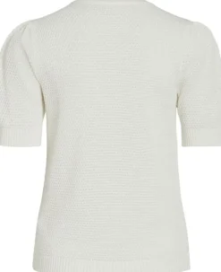VIDALO O-NECK S/S KNIT TOP - NOOS