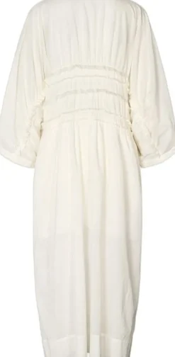 Voile frill gathered dress - Ina