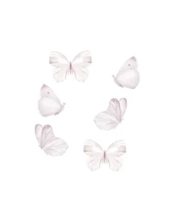 Wallsticker Sommerfugle 6 stk.