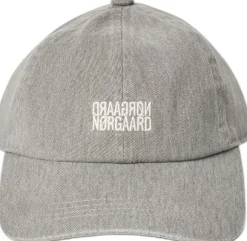 Washed Cotton Twill Mirror Coal Cap