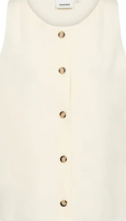 WA-SIKKA 5 Vest Off white