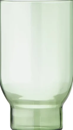 WATER GLASS, 2 PCS, TALL, GREEN, 65110G