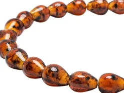 Women's Amber Beaded Necklace