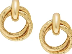 Women's Double Hoop Earrings