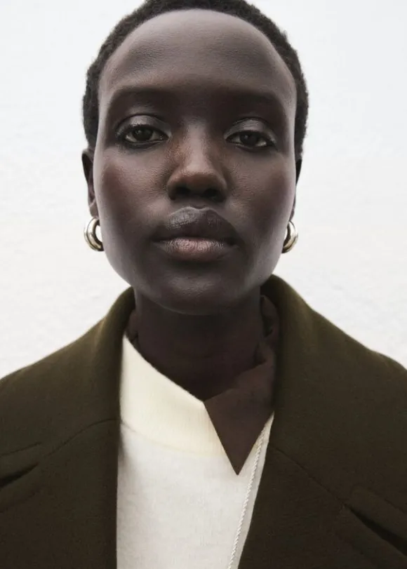 WOOL BLEND COAT. -- TRAVIATA