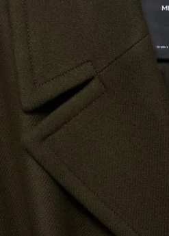 WOOL BLEND COAT. -- TRAVIATA