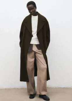 WOOL BLEND COAT. -- TRAVIATA