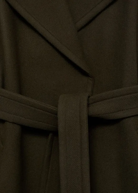 WOOL BLEND COAT. -- TRAVIATA