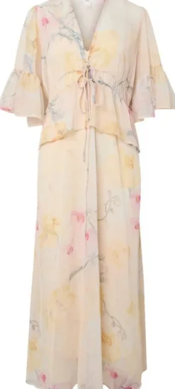 YASBLOMINA 2/4 ANKLE DRESS - SHOW