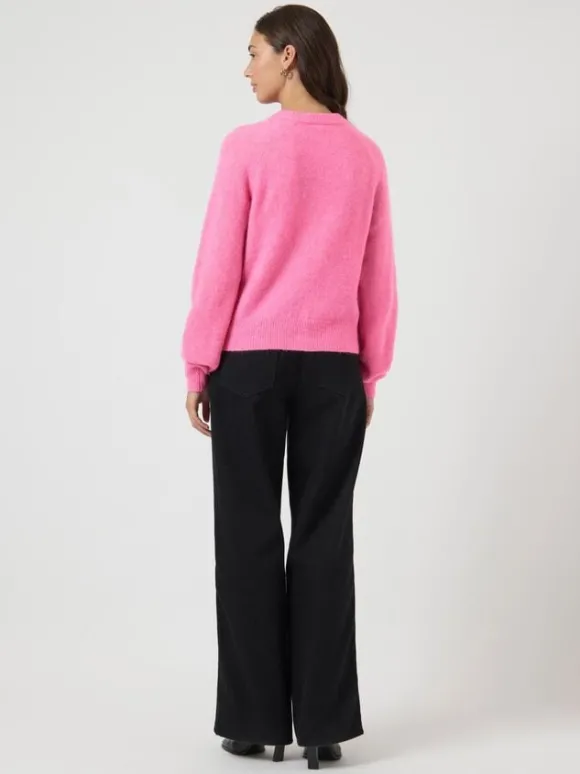 YASJOHI LS WOOL BLEND CARDIGAN S. N