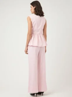 YASTRIMA SL LINEN BLEND TOP