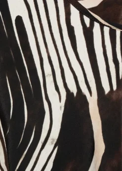Zebra print blouse