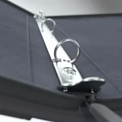 Zip-Up Ringbinder Slim Bl